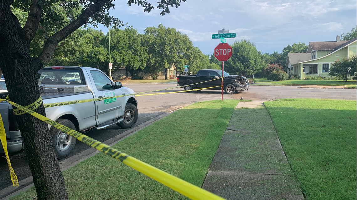 Man riding lawnmower killed after car in accident hits him | wfaa.com