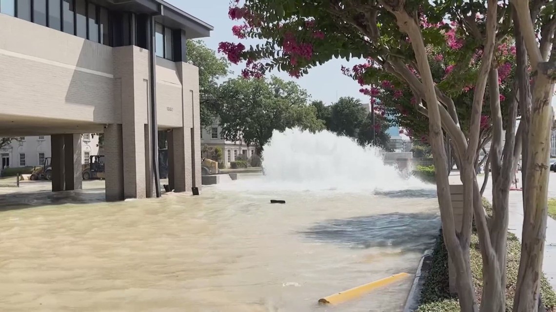 Why is North Texas seeing large water main breaks? | wfaa.com