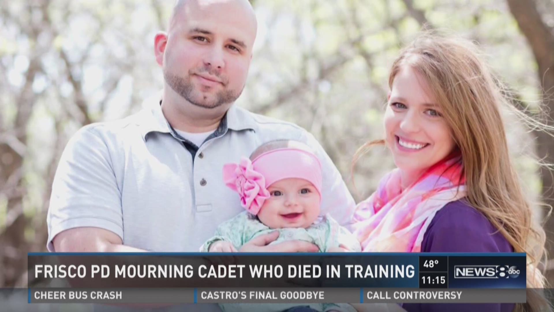 Frisco police mourning cadet who died in training