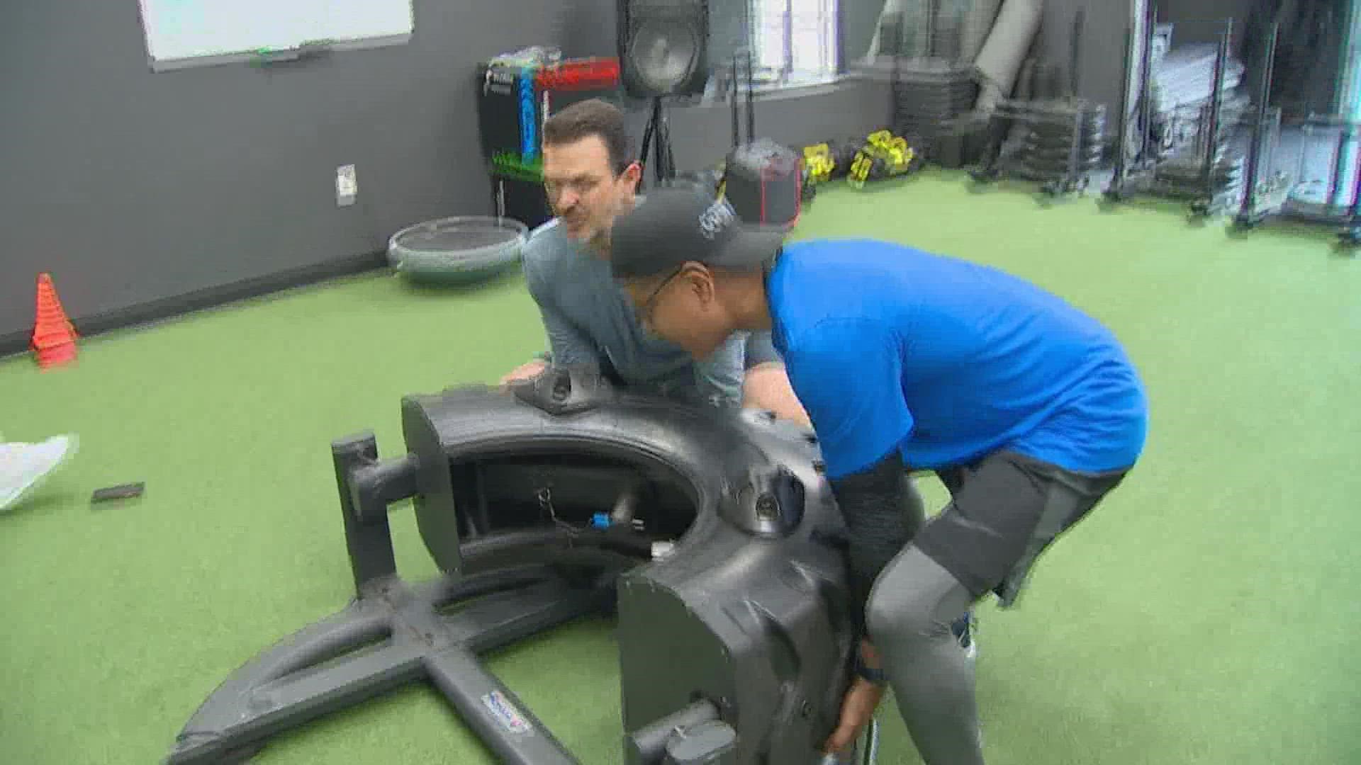 The Daybreak crew got a taste of what a workout is like at JourneyFit.