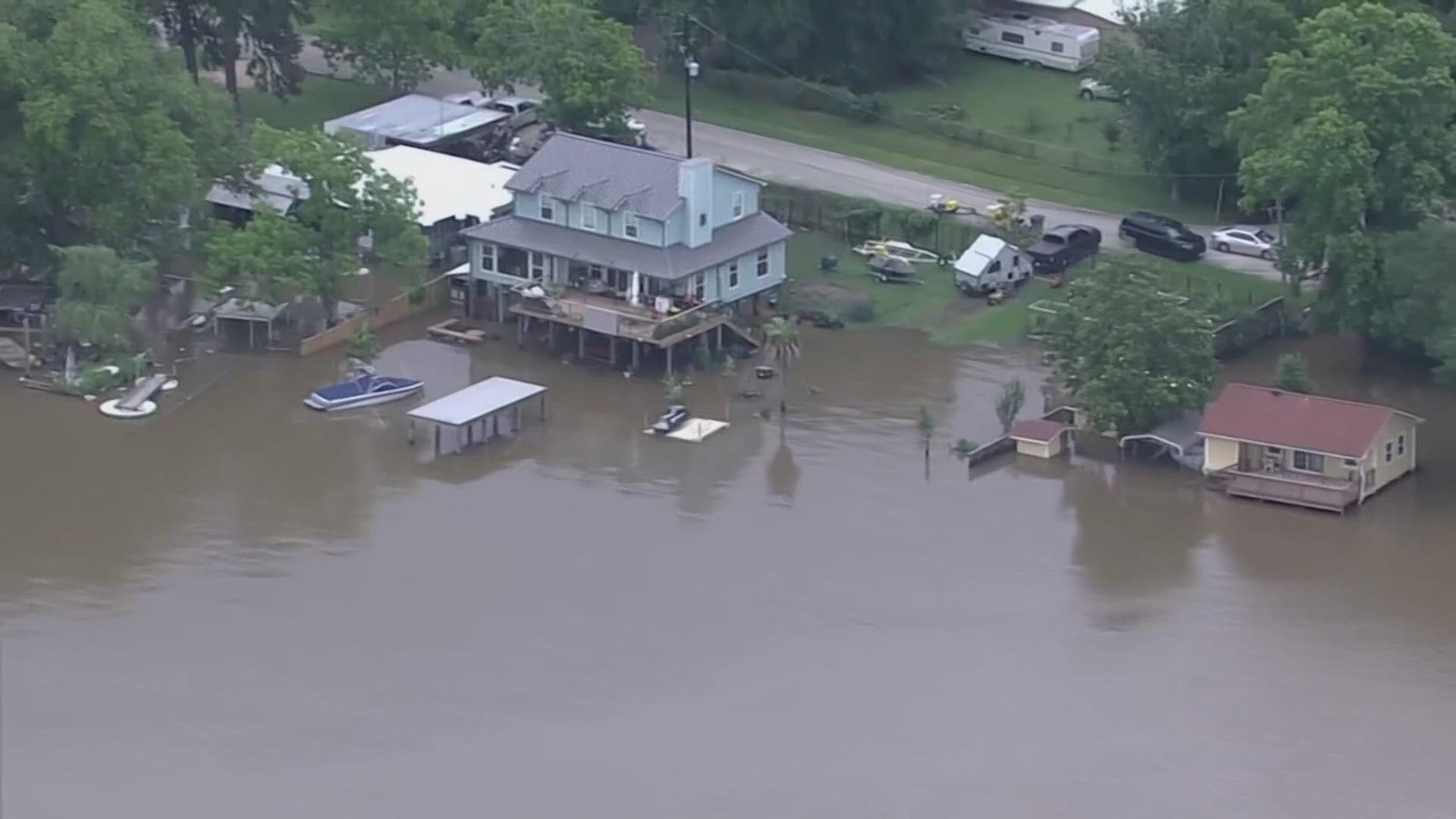So far, no deaths have been reported as part of the severe flooding in Harris County.