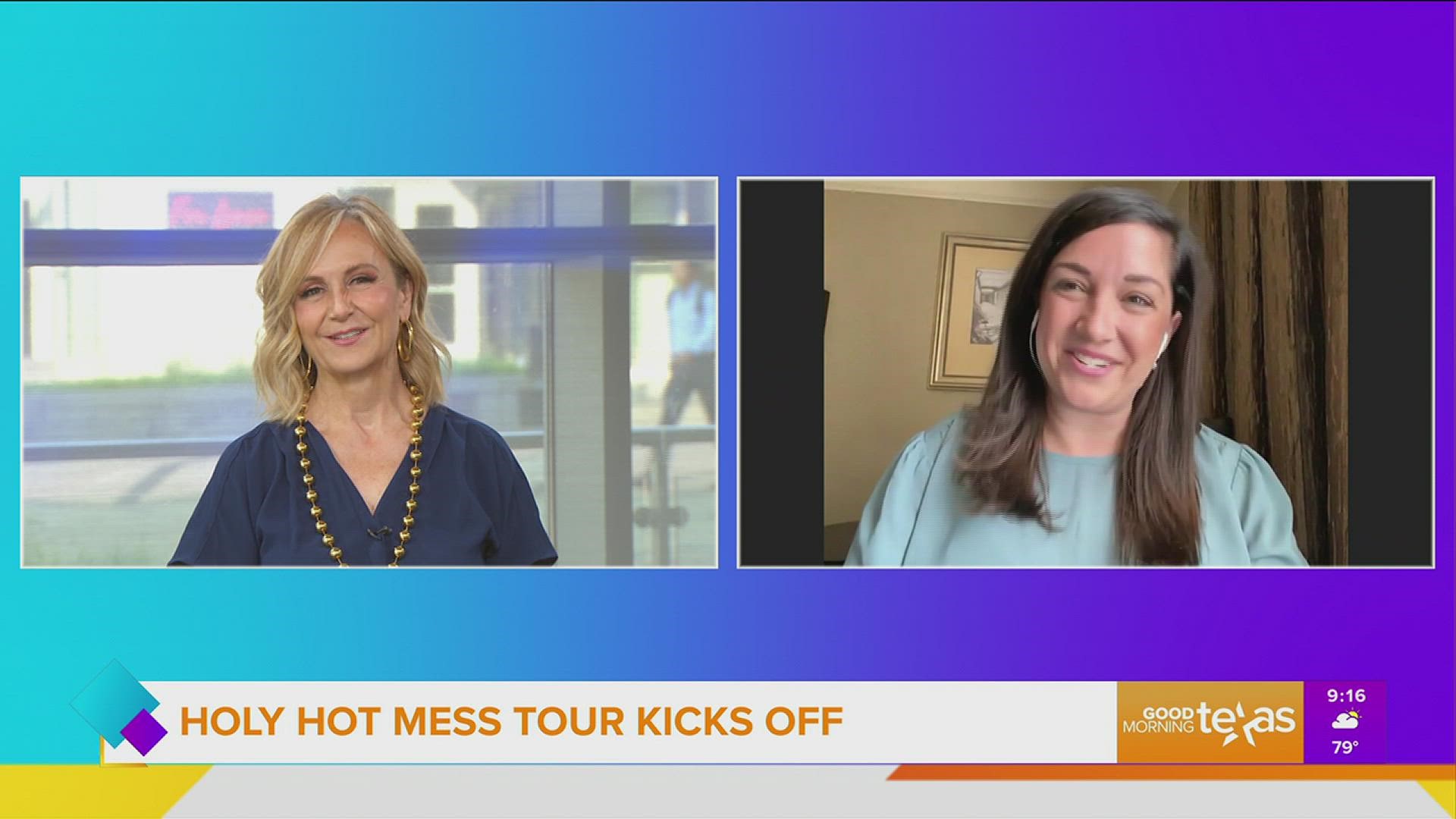 Viral sensation Mary Katherine Backstrom joins us with her new book, “Holy Hot Mess” and explains why she chose Dallas to kick off her Holy Hot Mess Tour