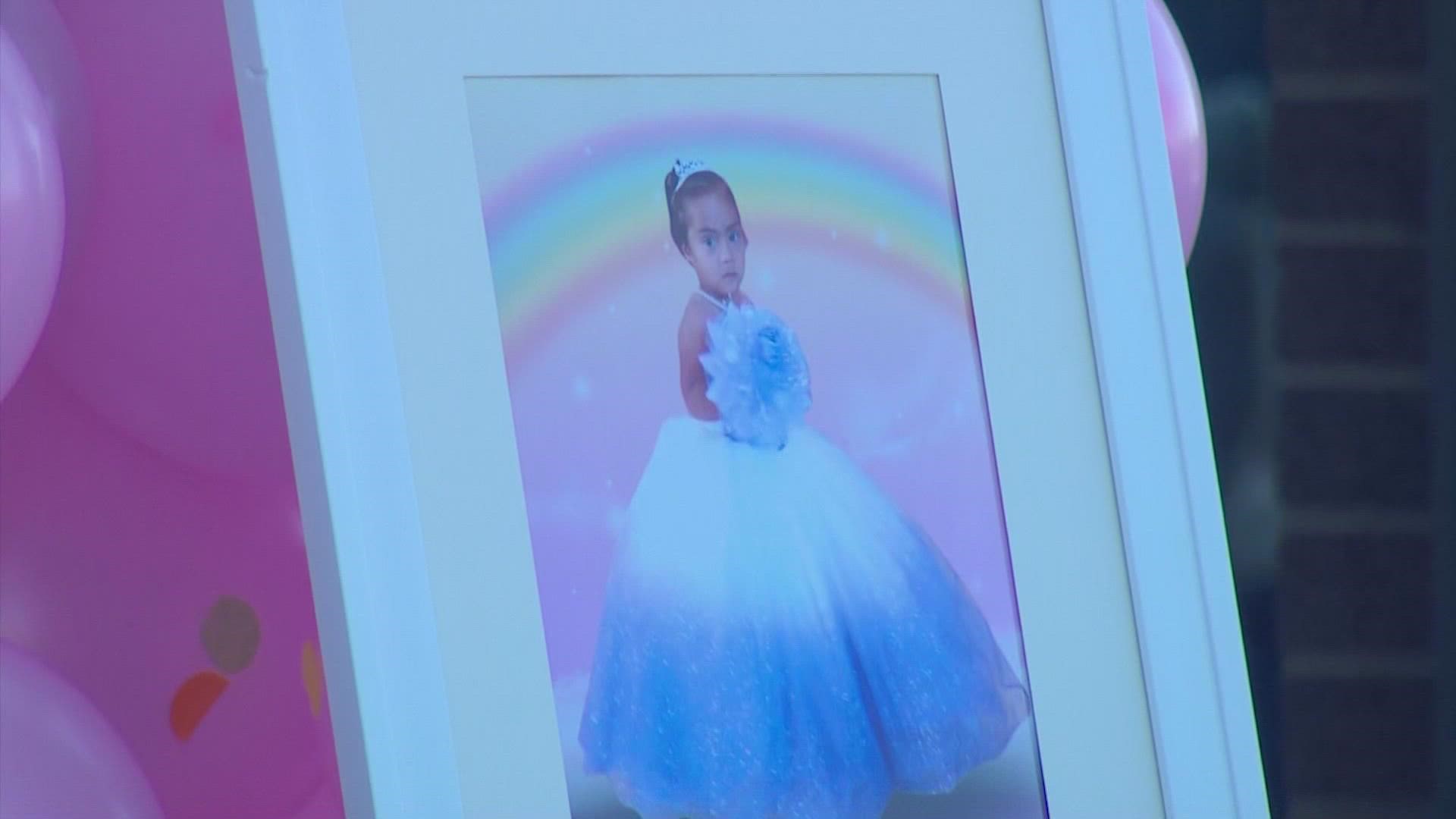 Mireya, 4, died after choking on food during lunch at her school.