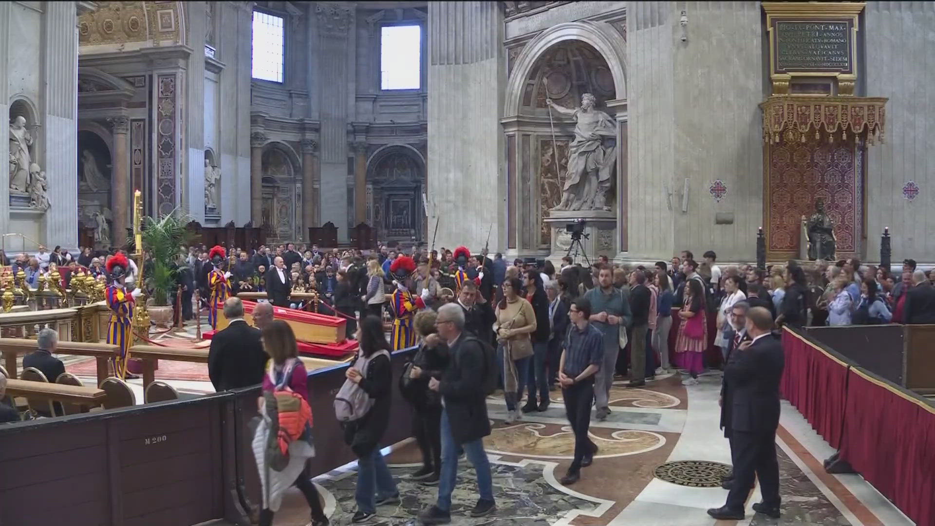 The Vatican is preparing to say a final goodbye to the late Pope Francis after three days of public visitation.