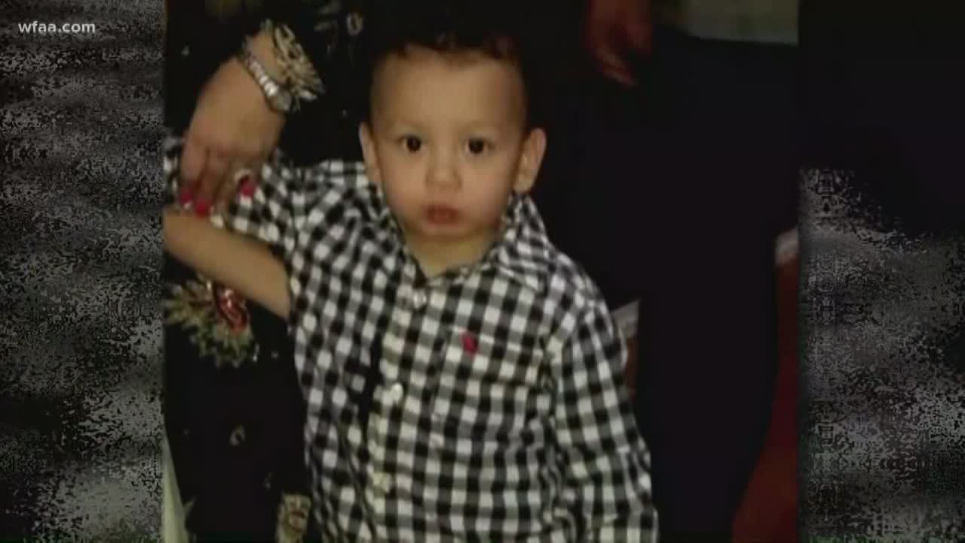 Massive search for missing toddler in Denton
