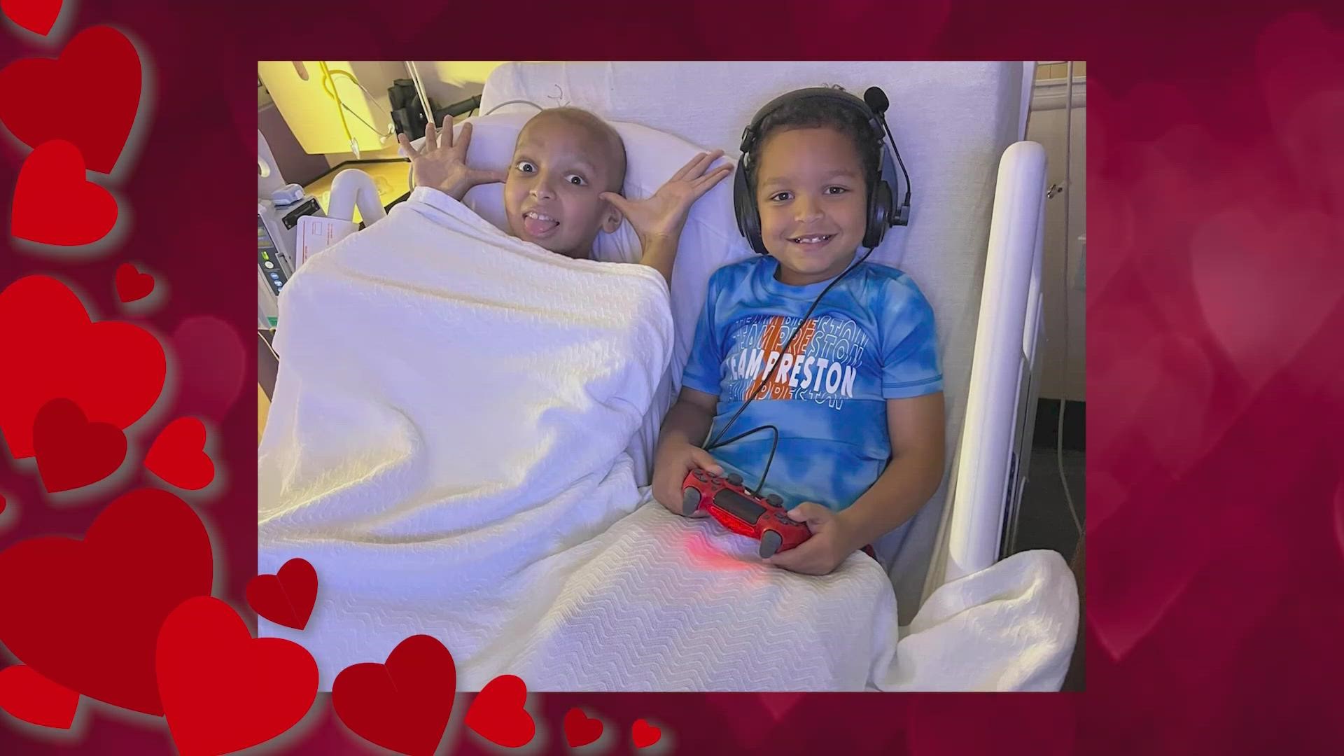 When 13-year-old Preston Pipkins was diagnosed with a cancer, finding a bone marrow donor on the registry was hard. So, his 7-year-old brother Cameron stepped up