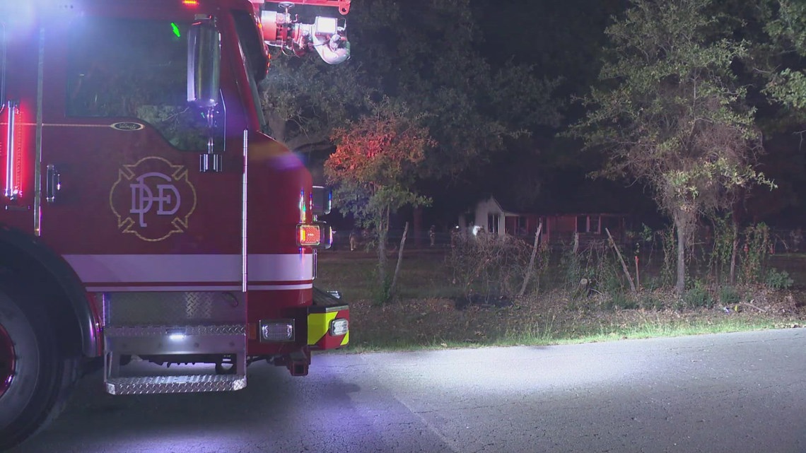 Crews respond to house fire in Dallas