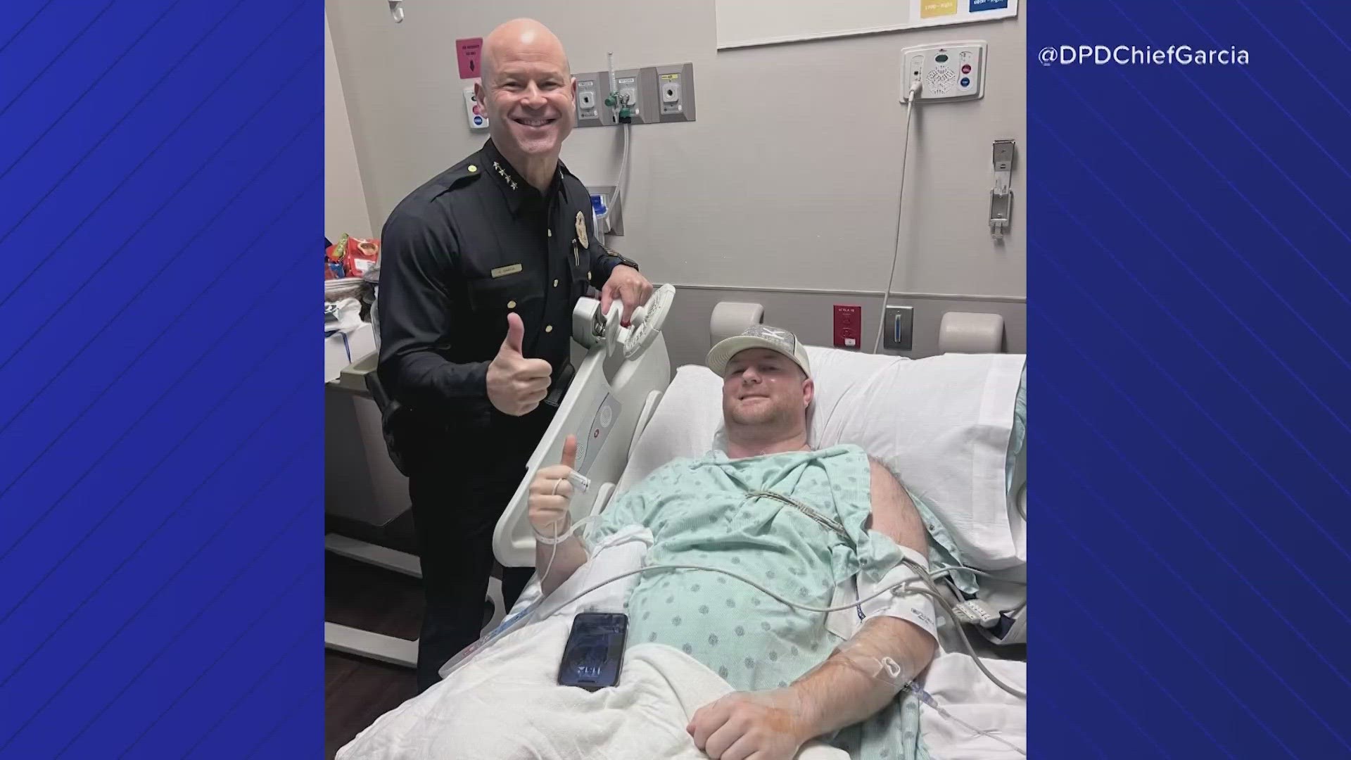 The Dallas Police Association and the Assist the Officer Foundation hosted a fundraiser Friday for an officer who was shot while on duty in March.