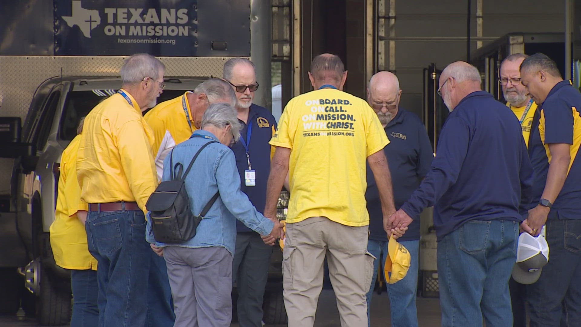 Texans on Mission provides flood recovery units among other support. 