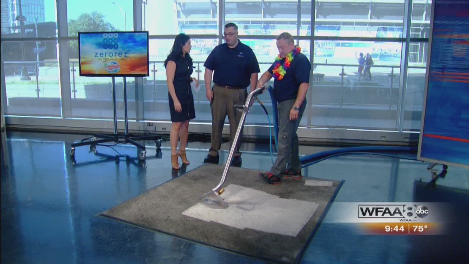 See how Zerorez gets your carpet really clean!