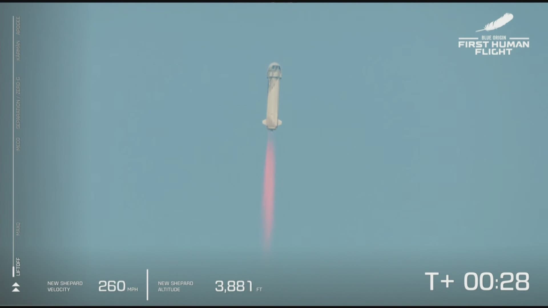 The Blue Origin launch placed Van Horn on the map.