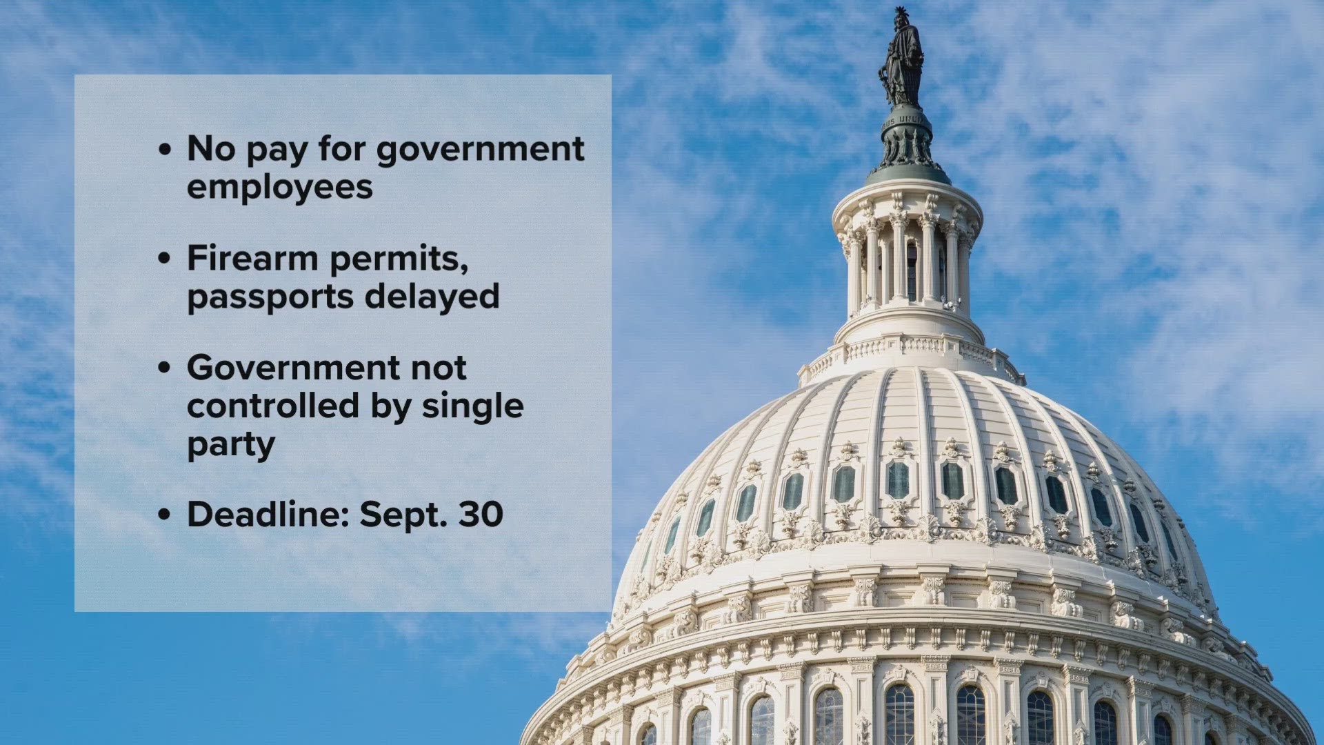 Government Shutdown Who Is Affected What Does It Mean Wfaa