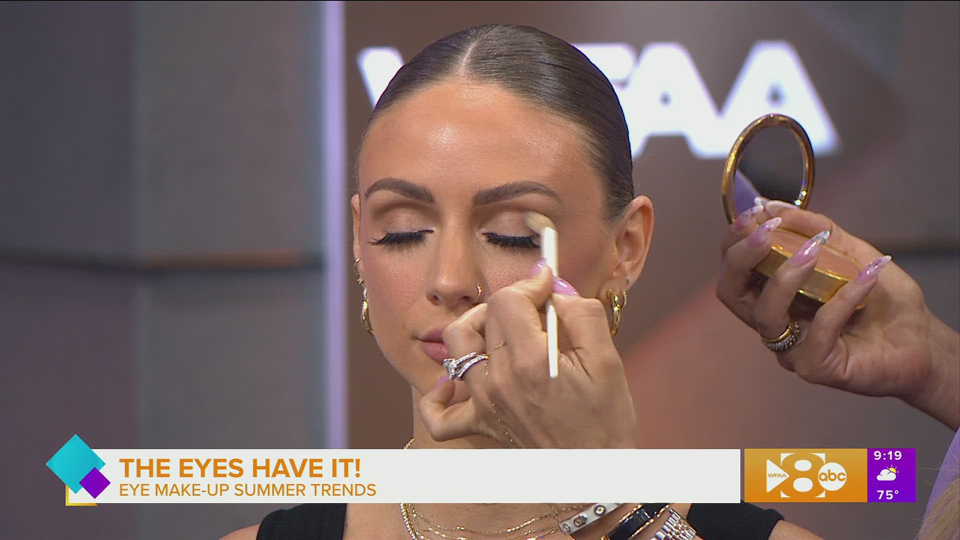 Daniela Bell of Daniela Bell Beauty shows you how to apply the hottest eye makeup trends for the summer
