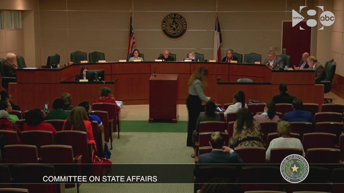 RAW VIDEO WFAA Daybreak anchor Tashara Parker testifies on CROWN Act