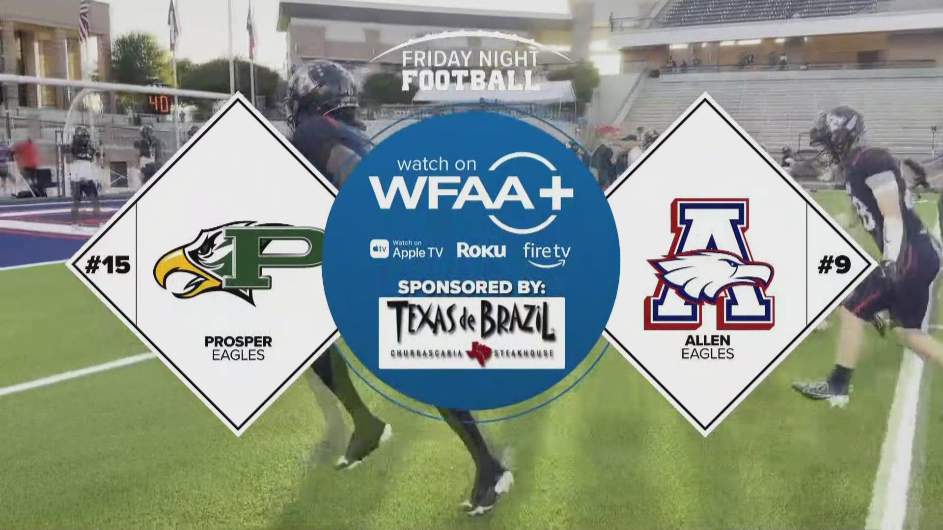 Two of the premiere programs in North Texas square off in a battle for the District 6-6A title