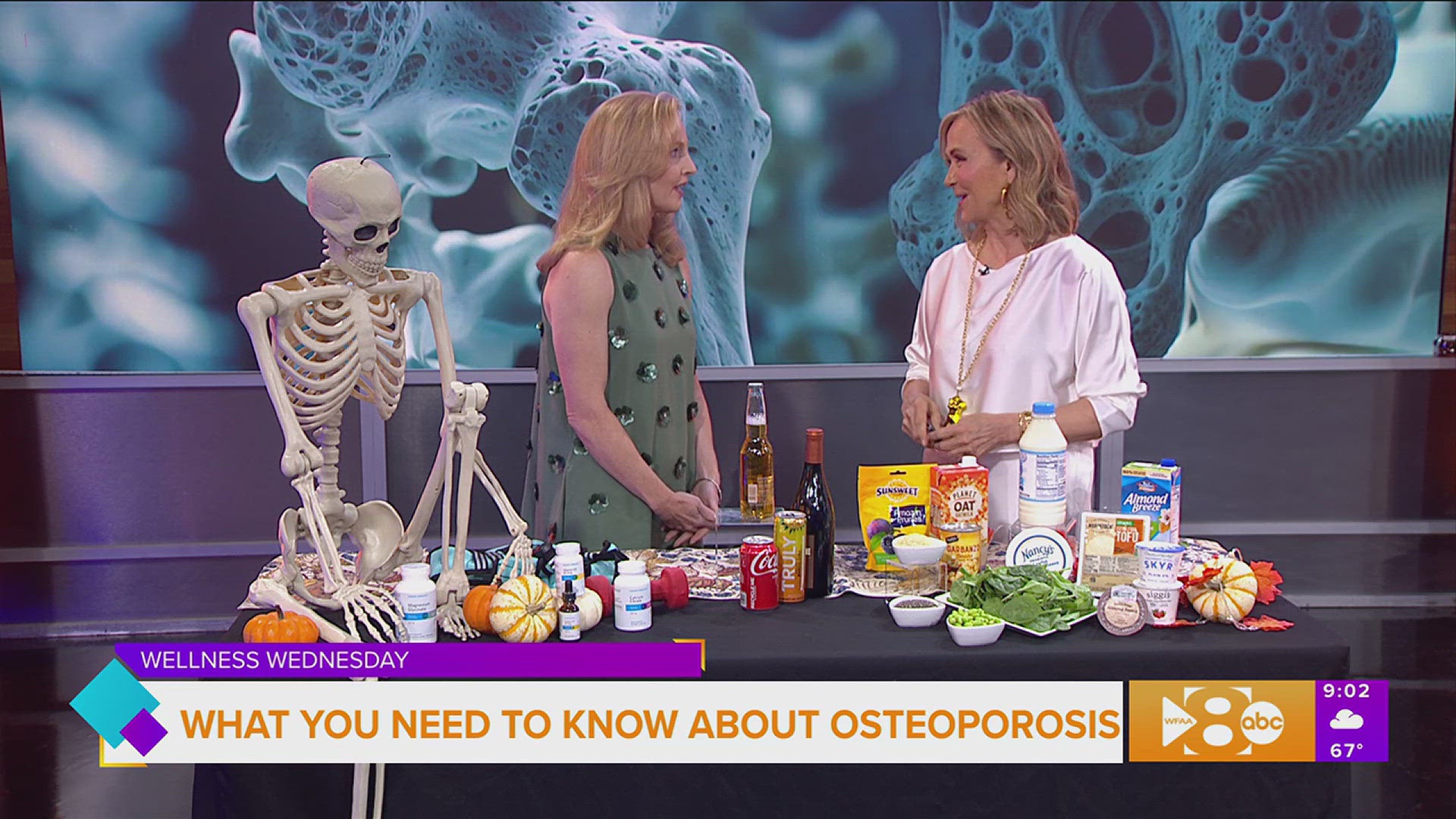 What women should know about osteoporosis, bone density and menopause on this Wellness Wednesday.