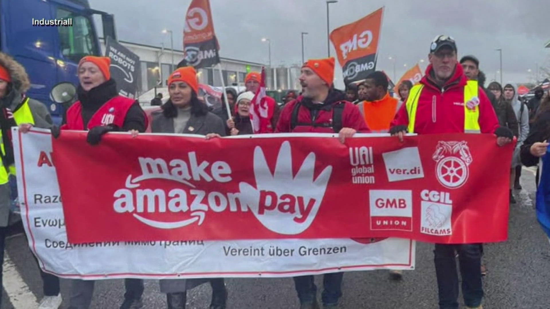 The planned “Make Amazon Pay” demonstrations are intended to “hold Amazon accountable for labor abuses."