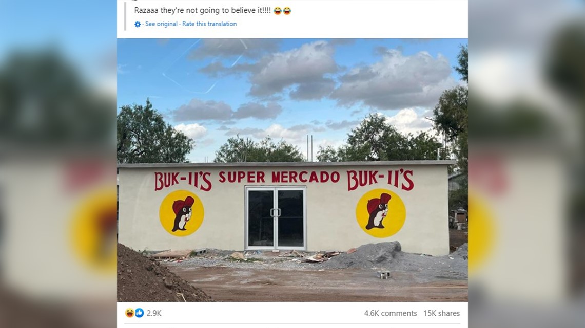 'Buk-II's' store goes viral in Mexico, Buc-ee's to take action | wfaa.com