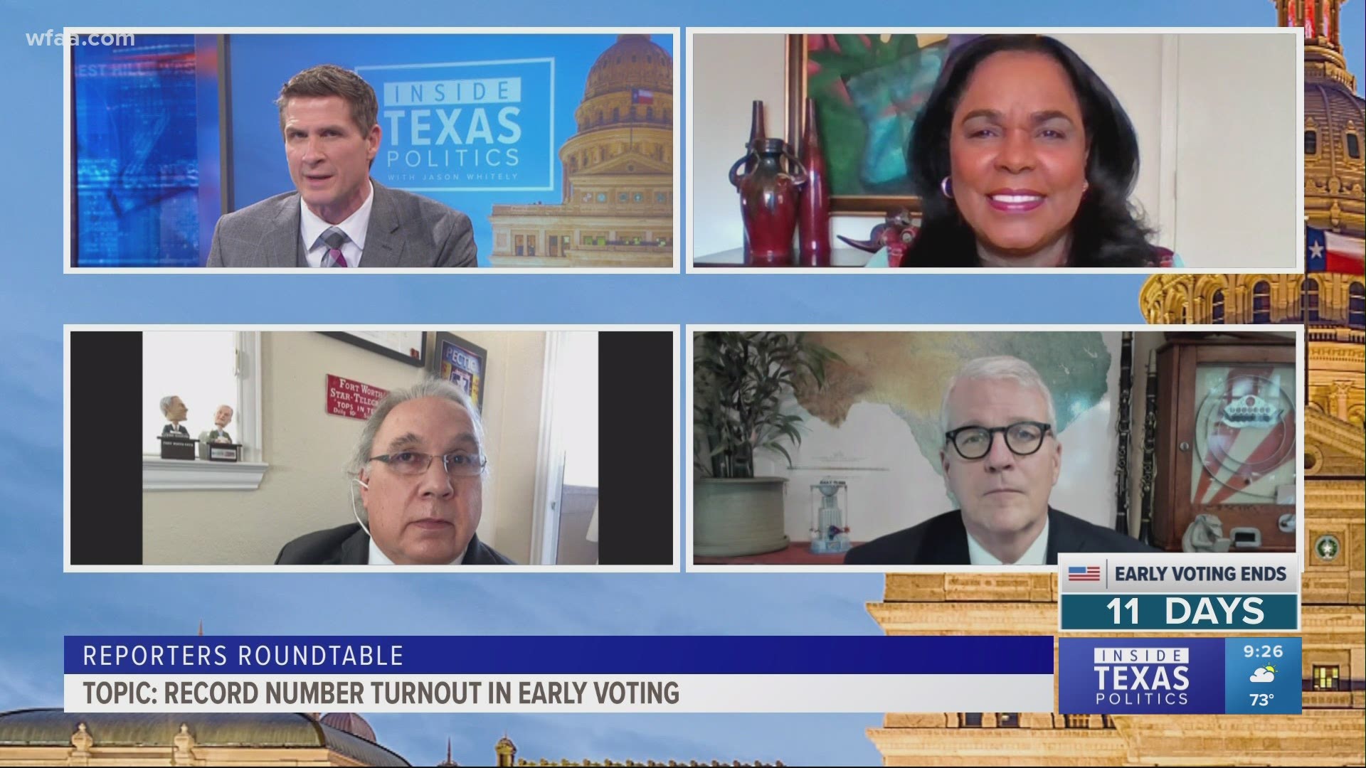 We still have two full weeks to go of early voting— what do we make of these long lines and big numbers? The reporter roundtable takes a look.