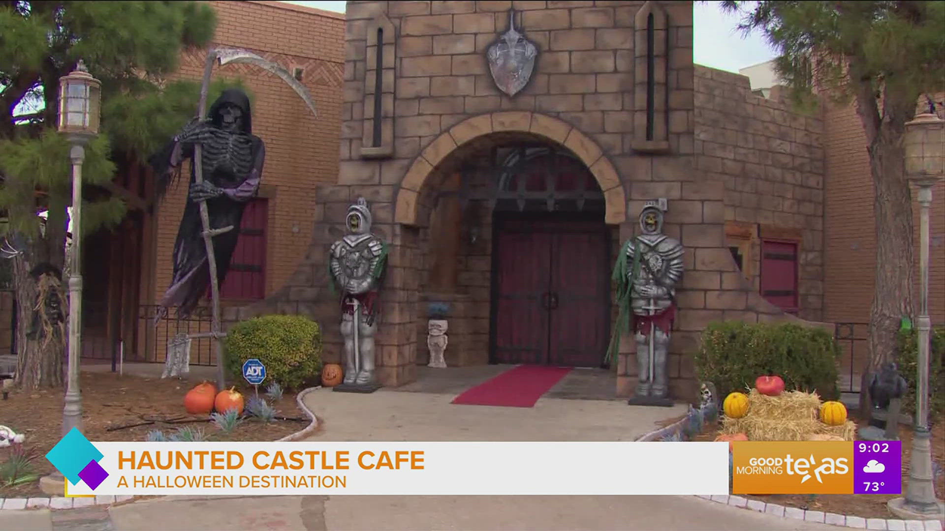 Paige takes us to the Haunted Castle Cafe. 