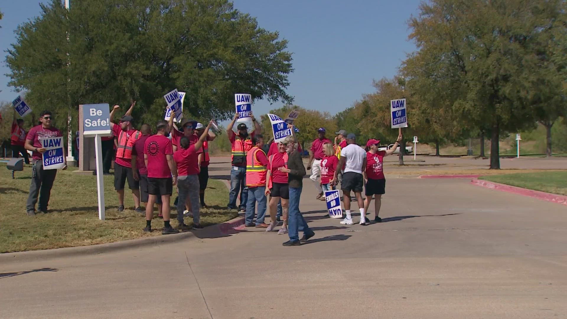 As the UAW struggles to make progress with negotiations, North Texas plants have joined the strike.