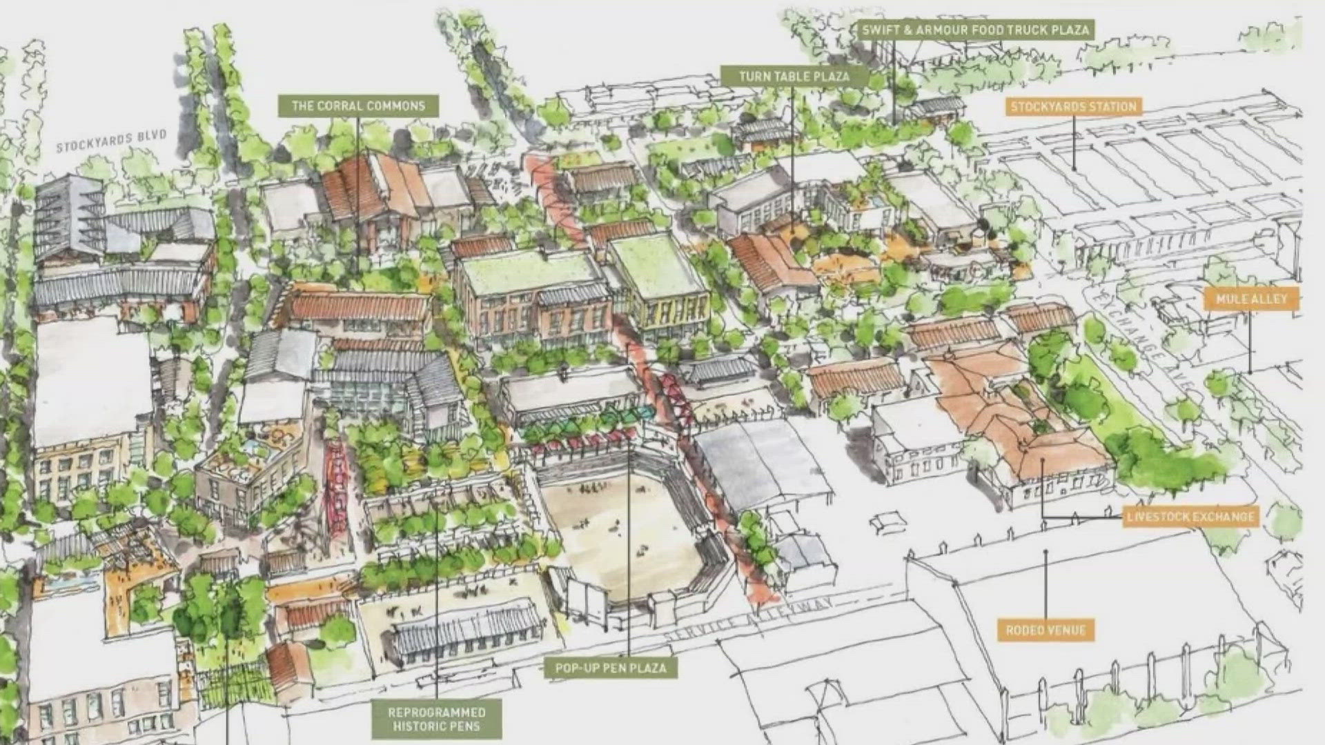 The city of Fort Worth signed off on the expansion project, including more stores, a food truck plaza, and more. 