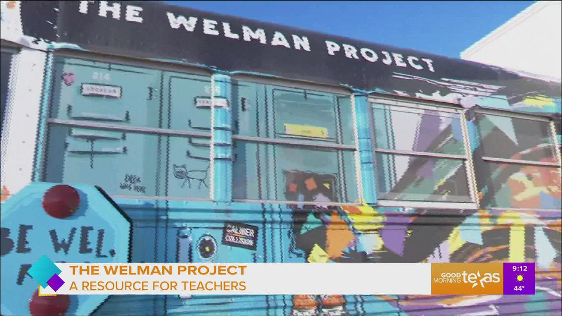 Fort Worth’s Welman Project provides teaching resources for teachers using ENTIRELY recycled goods or donated items, and Paige is giving us a sneak peak!