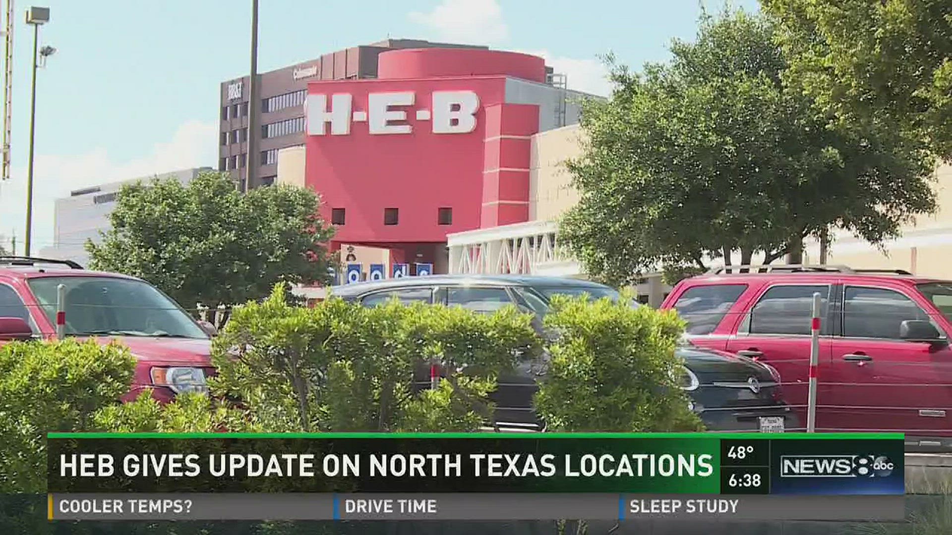 HEB gives update on North Texas locations