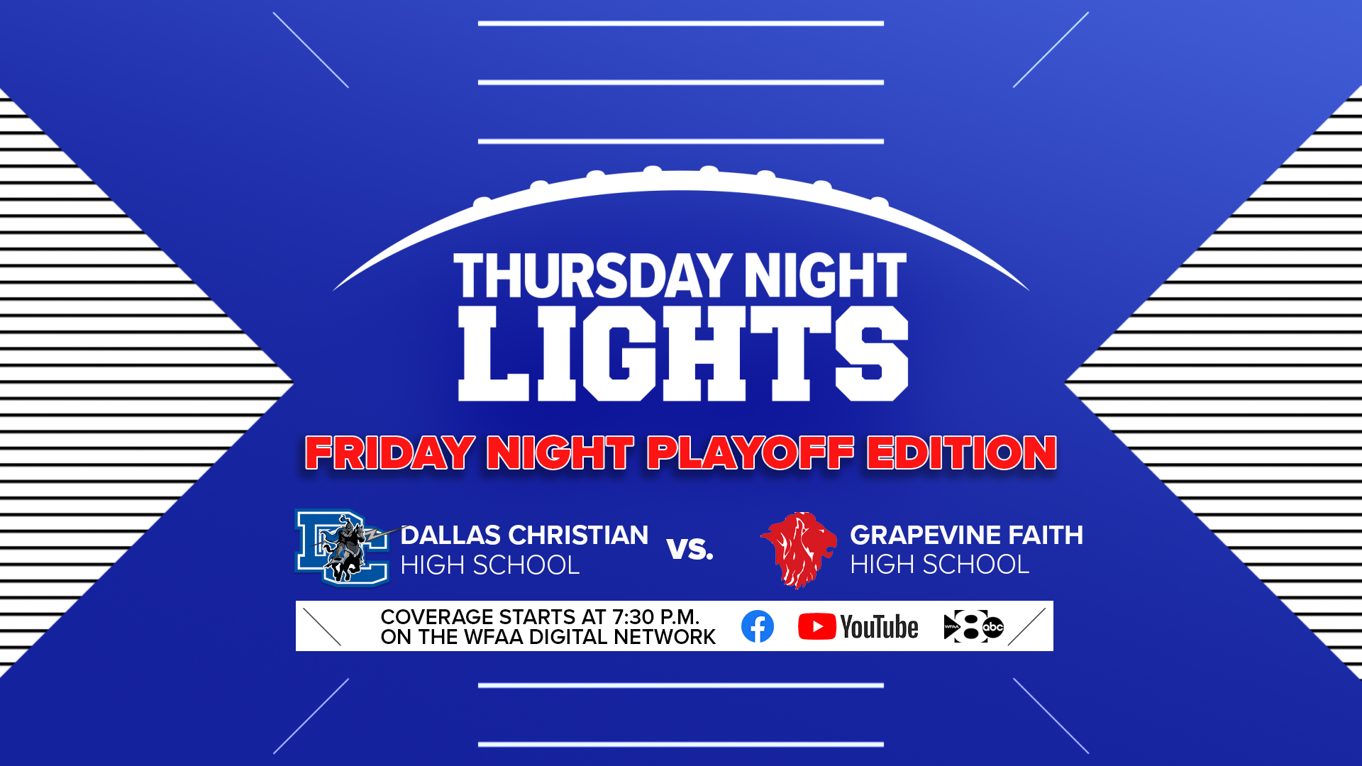 Thursday Night Lights: Dallas Christian vs. Grapevine Faith | wfaa.com