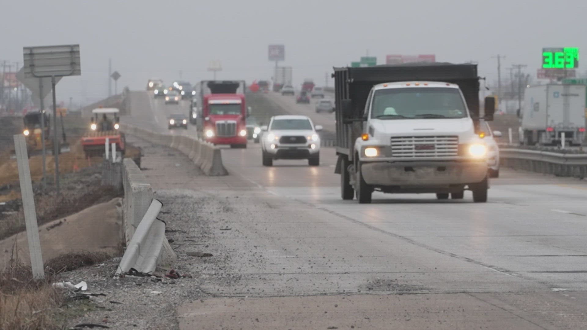 Royse City, Texas I30 expansion project underway