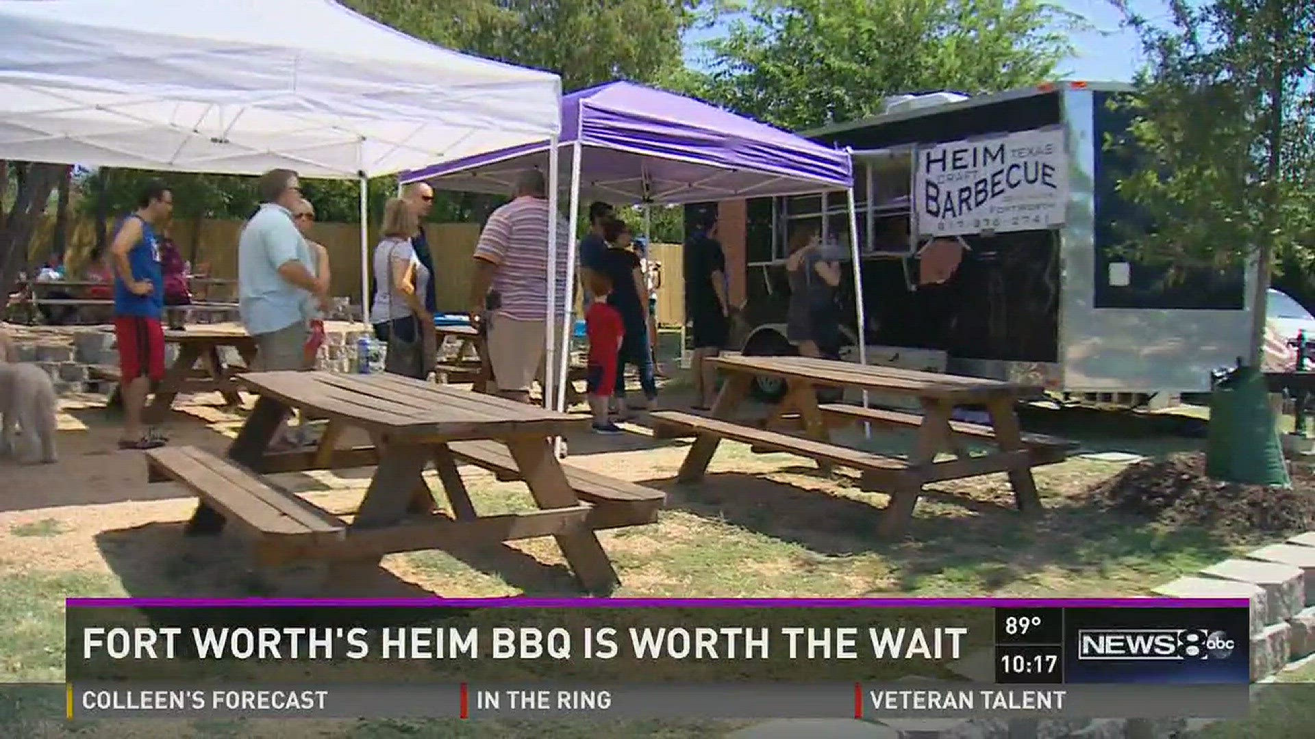 The Heim Craft Barbecue trailer serves up brisket that has become an overnight  sensation.