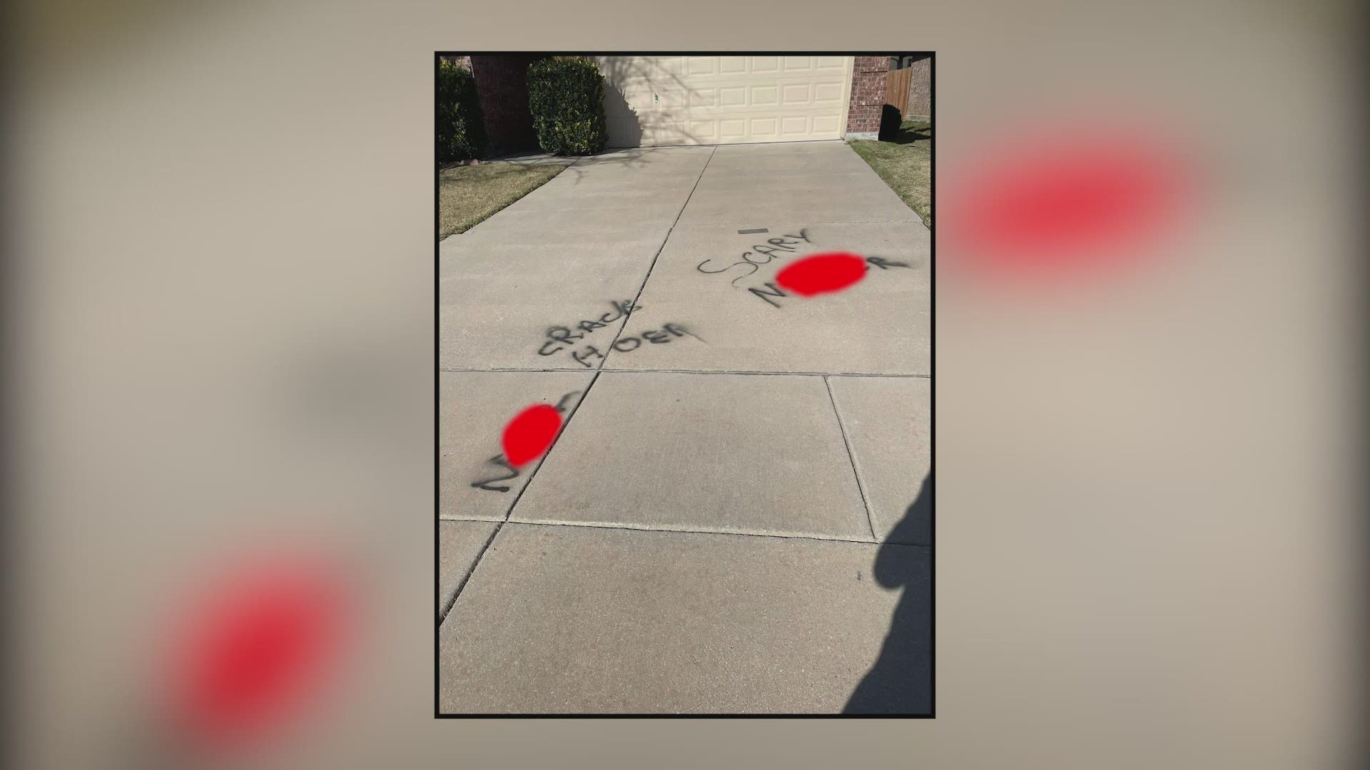A homeowner says she has become the target of racists threats, vandalism, and other problems. Her lawyer believes an arrest should be made.