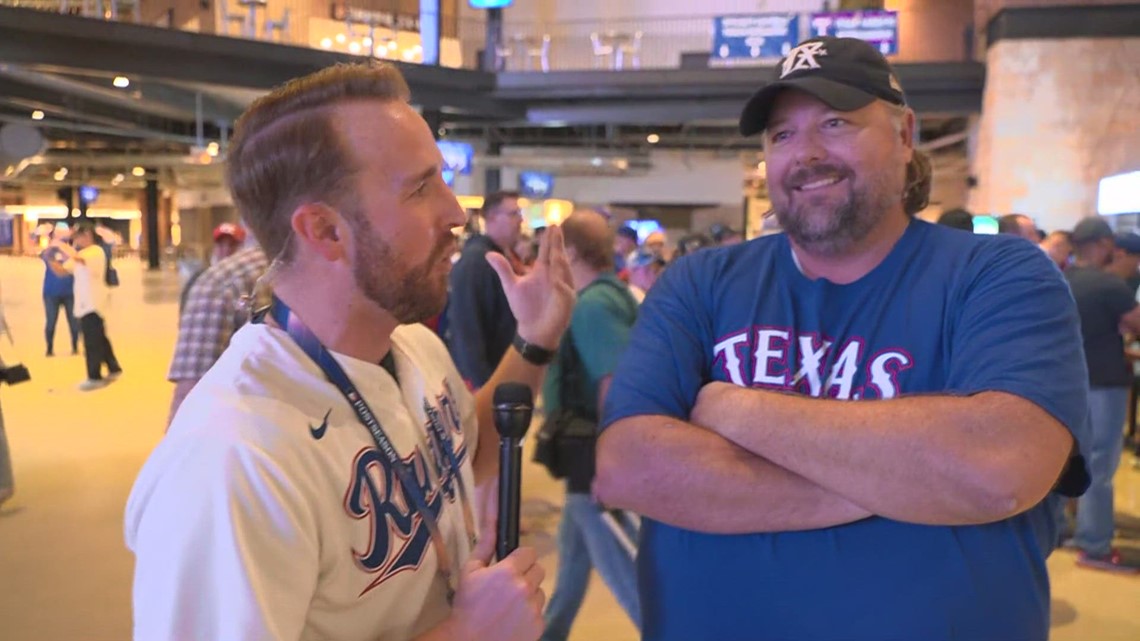 We want Houston', Texas Rangers fans react to ALDS series win