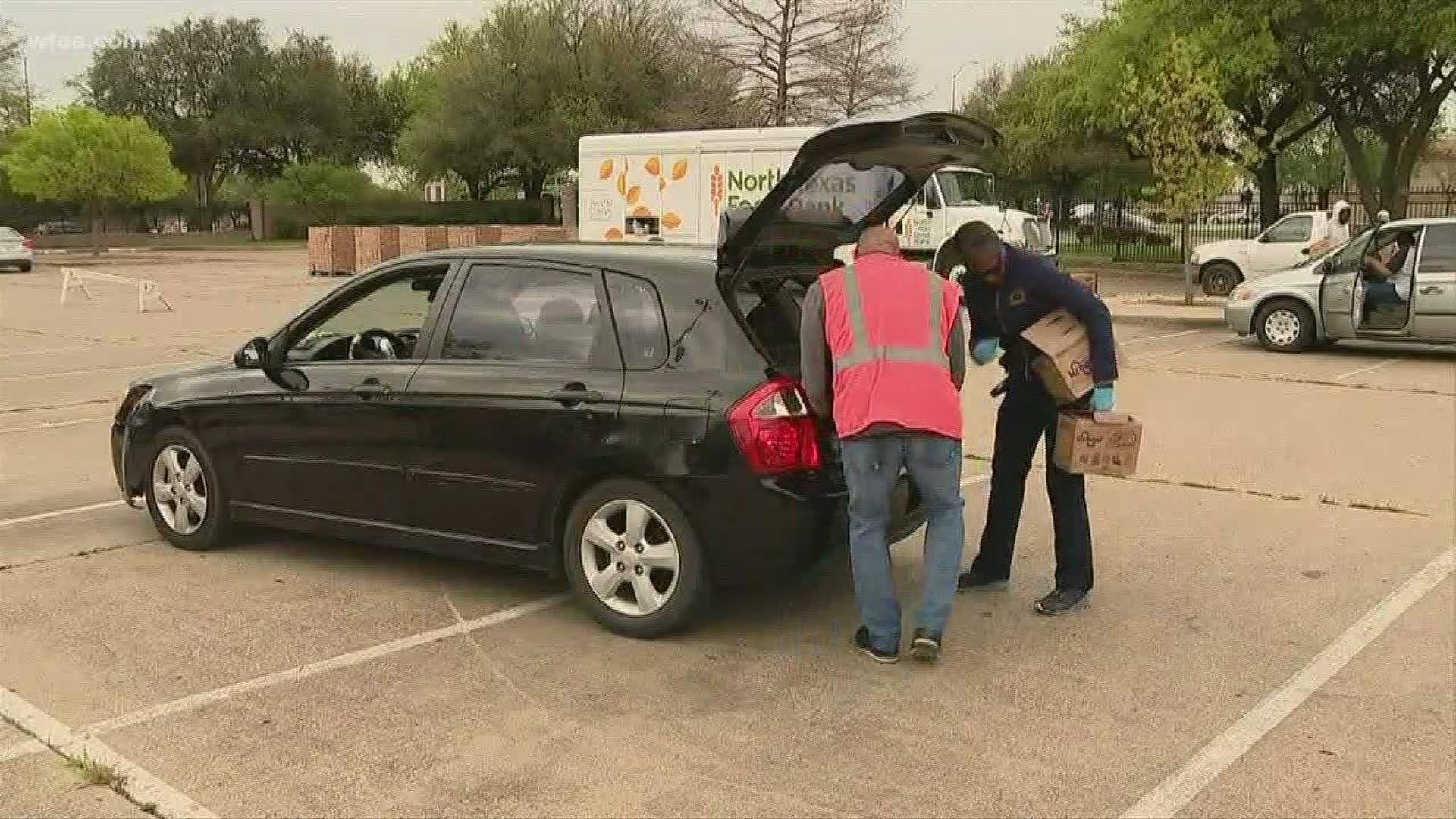 Local organizations throughout North Texas are offering food distributions this weekend.