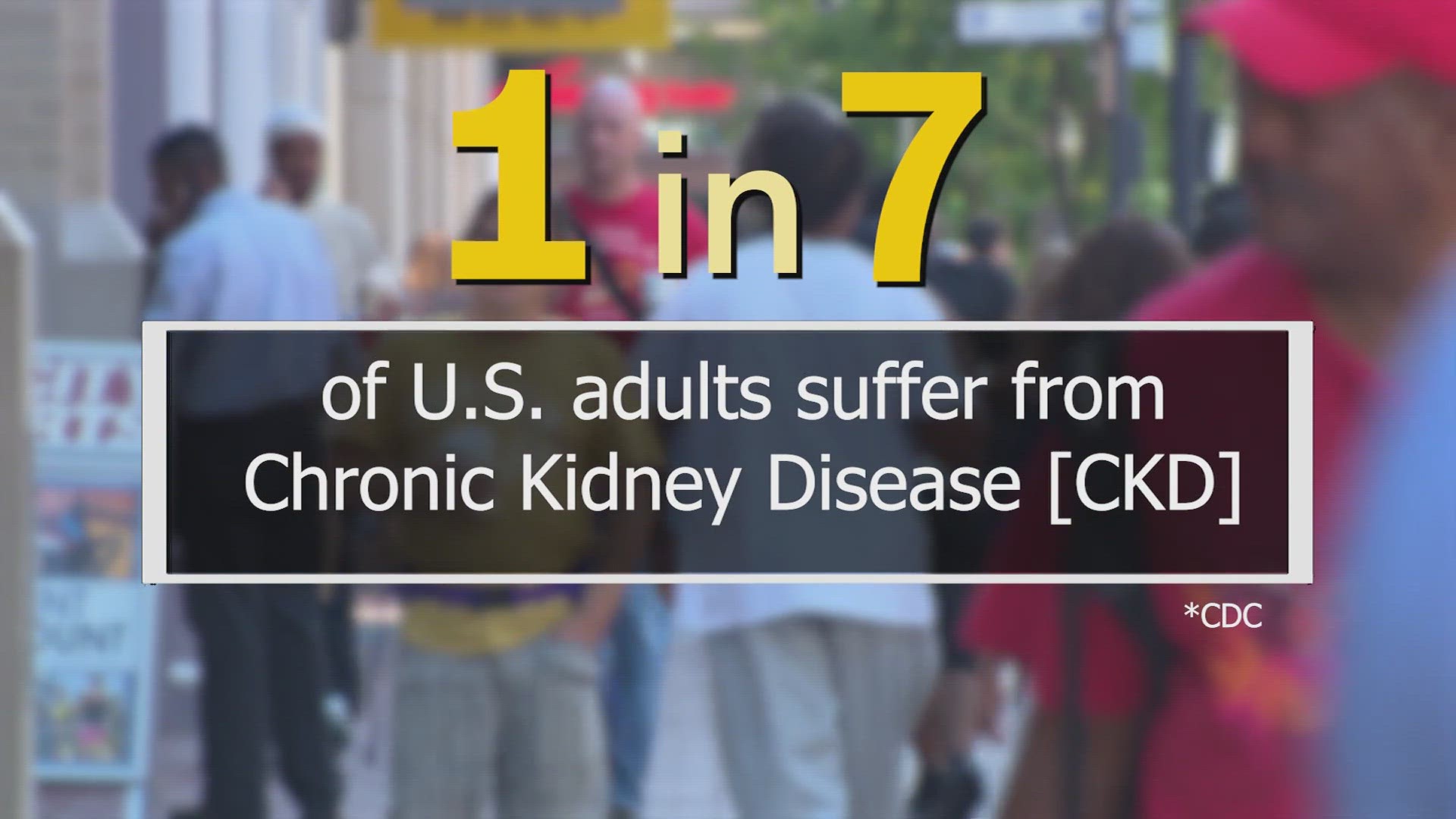Kidney disease causes more deaths than breast and prostate cancer, according to the National Kidney Foundation.