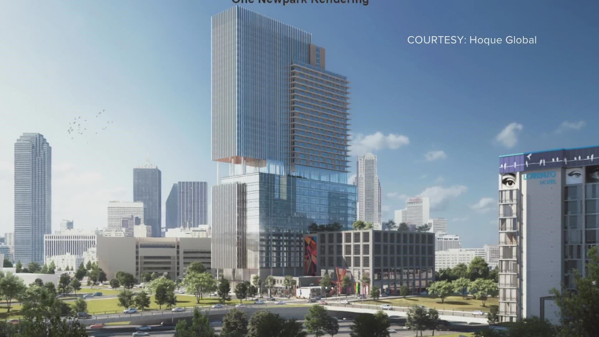 City considering adding two skyscrapers to Dallas skyline 