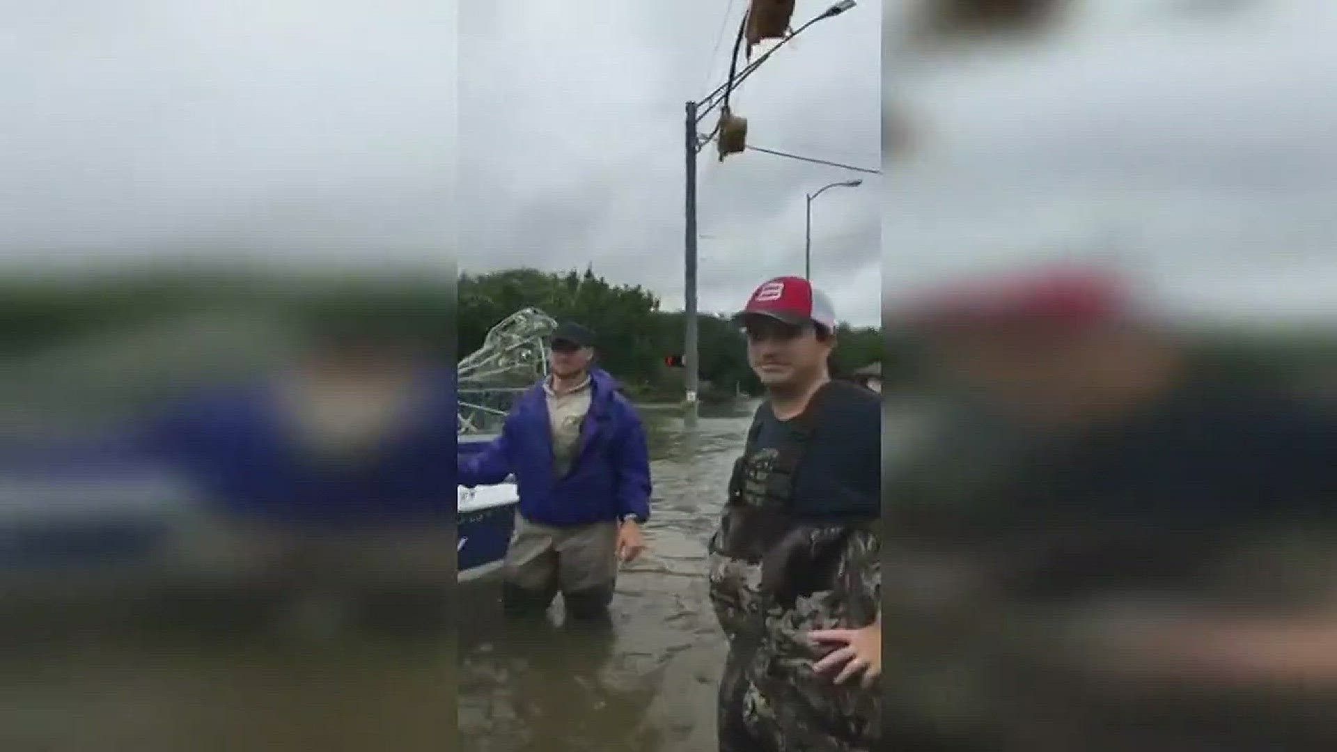 Local hero helps rescue people in reservoir