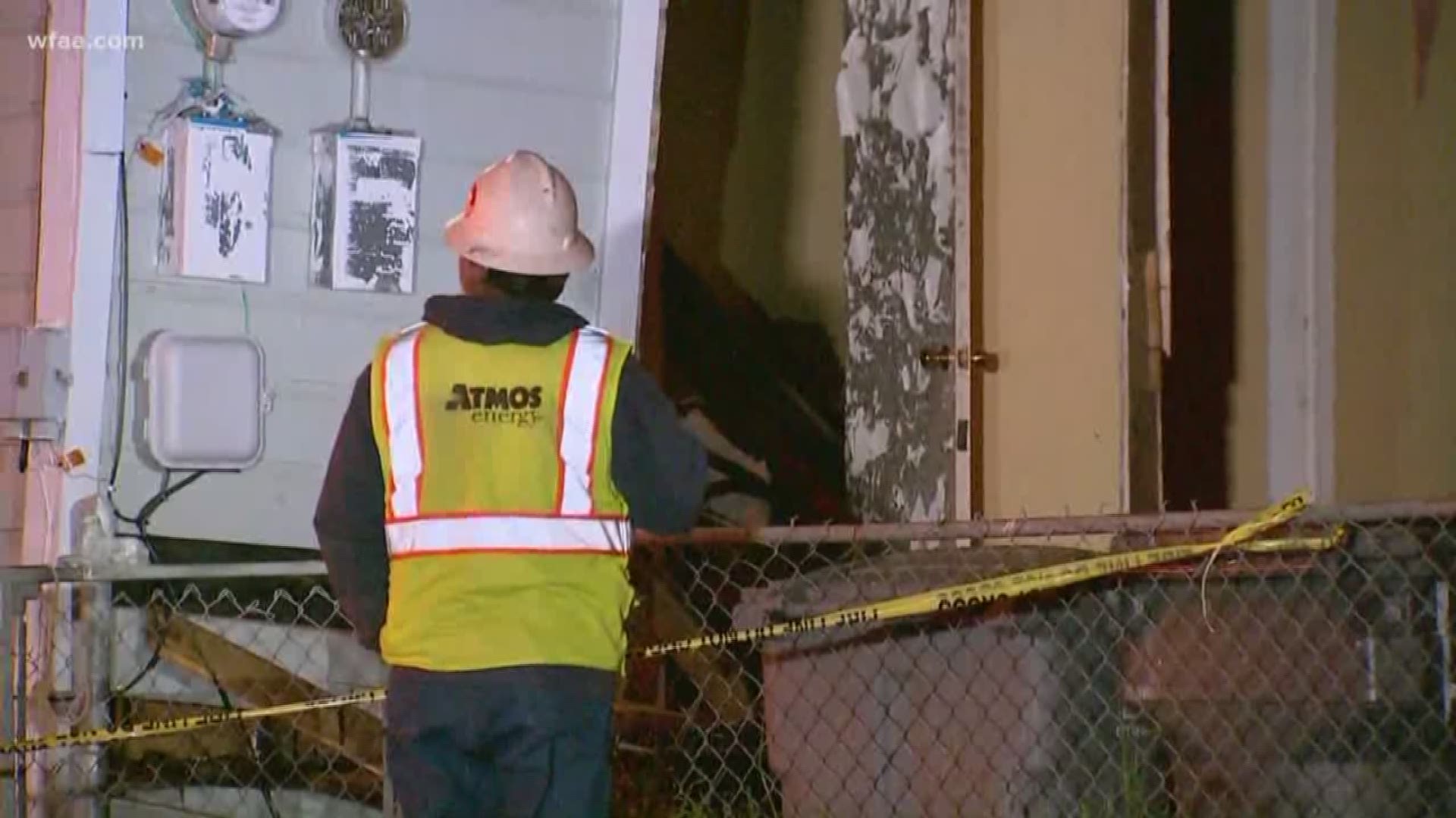 Two people injured after possible gas leak explosion