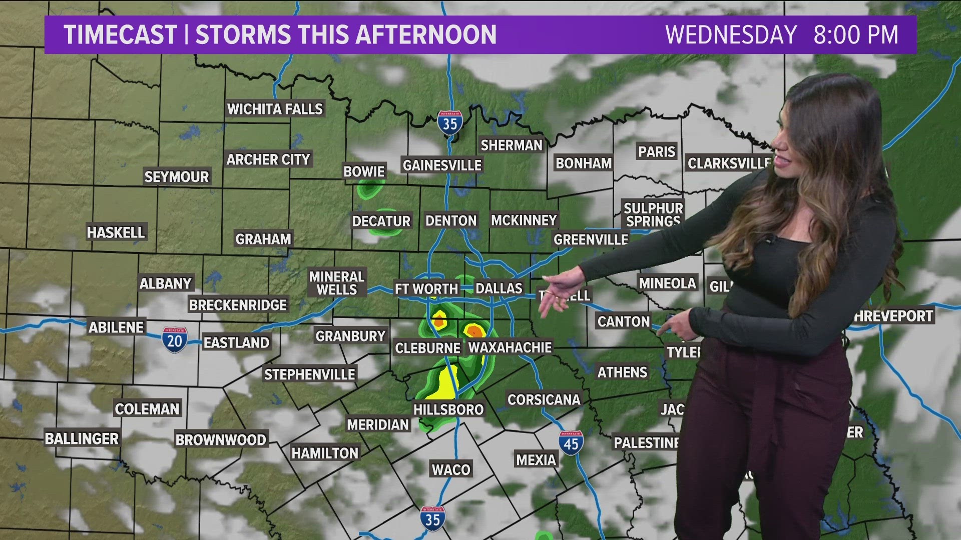 DFW Weather: Scattered Storms Return This Afternoon And Evening. Some ...