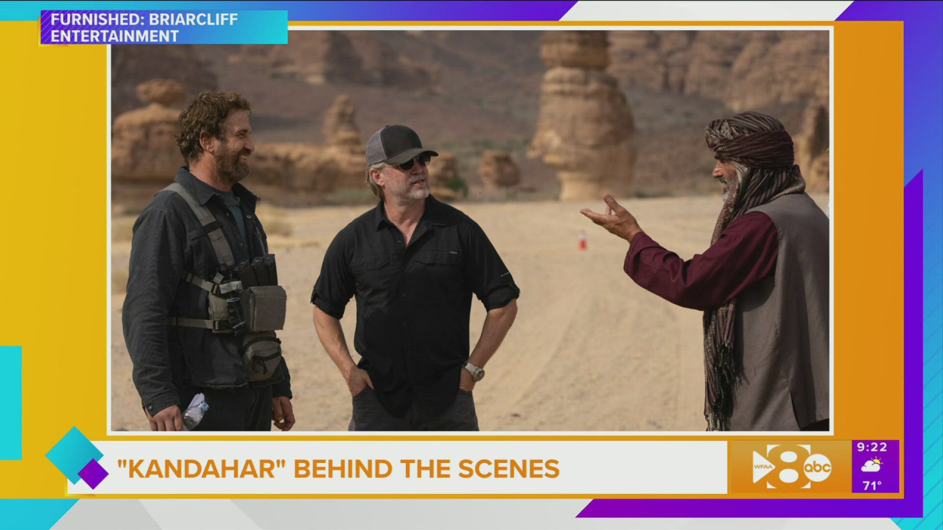 Austin based film director Ric Roman Waugh takes us behind the scenes of the new action thriller "Kandahar" starring Gerald Butler opening in movie theaters May 26