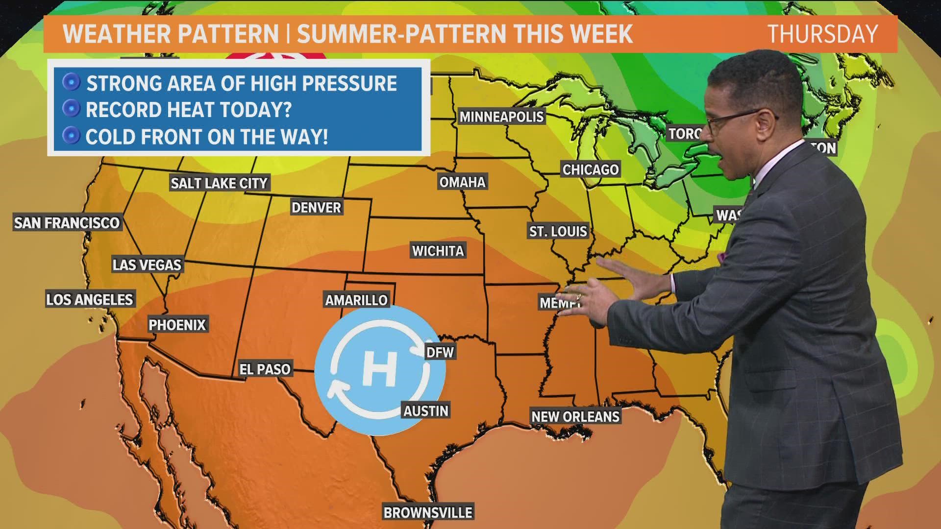 DFW weather What we're expecting on the first day of fall