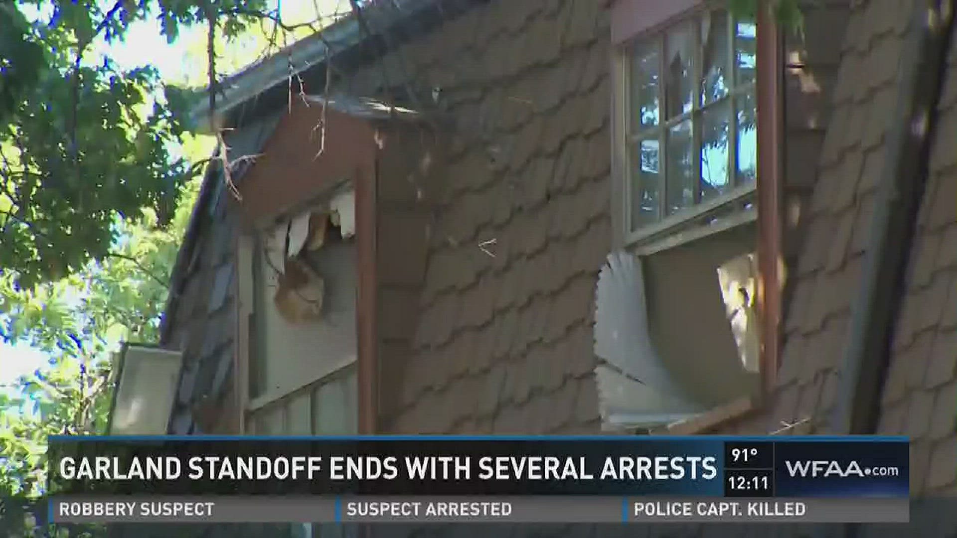 Suspects in custody after gas canisters used during Garland SWAT ...