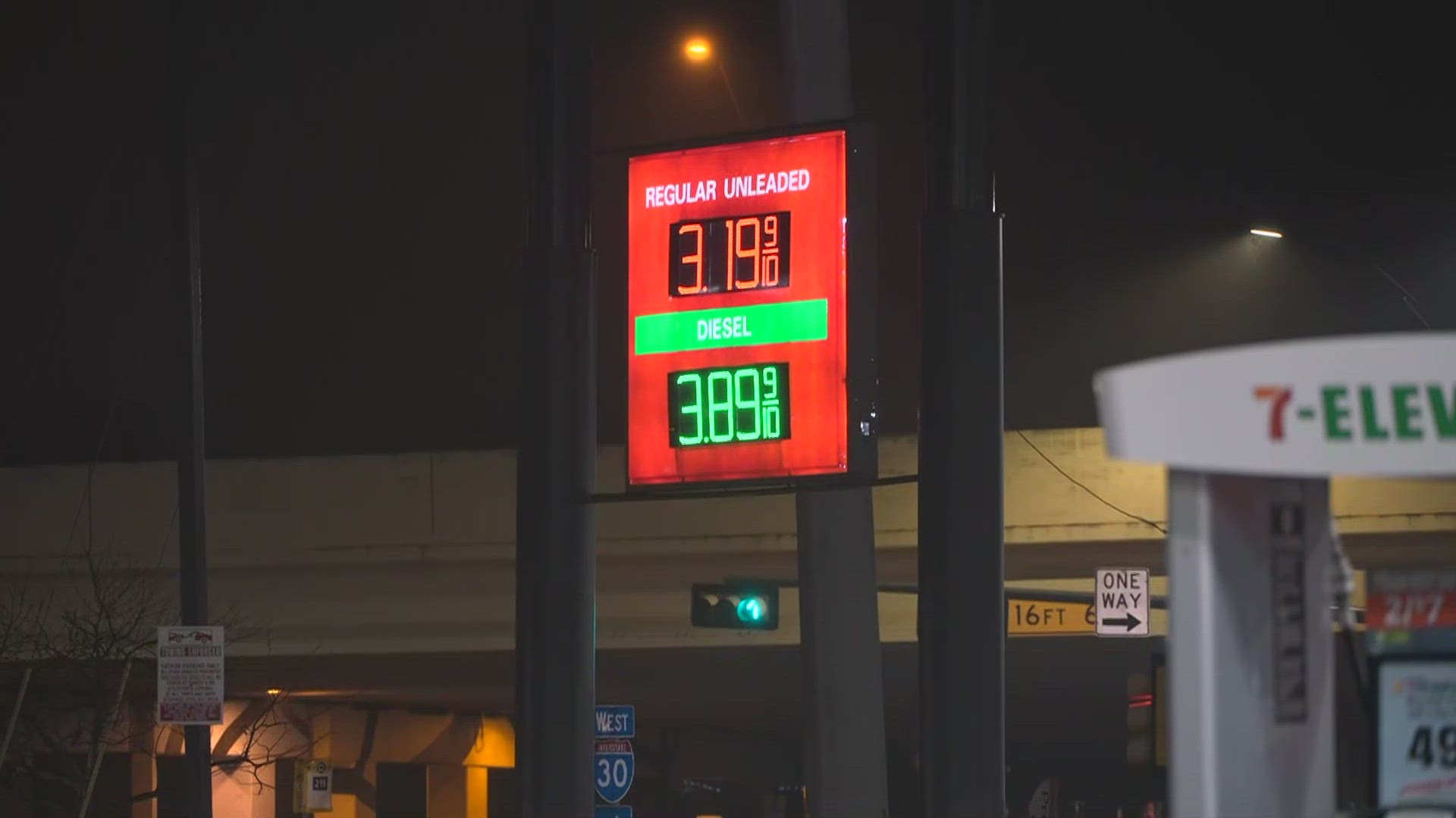 WFAA reporter Chris Sadeghi explains the reasons for the uptick in gas prices just in time for spring and summer.