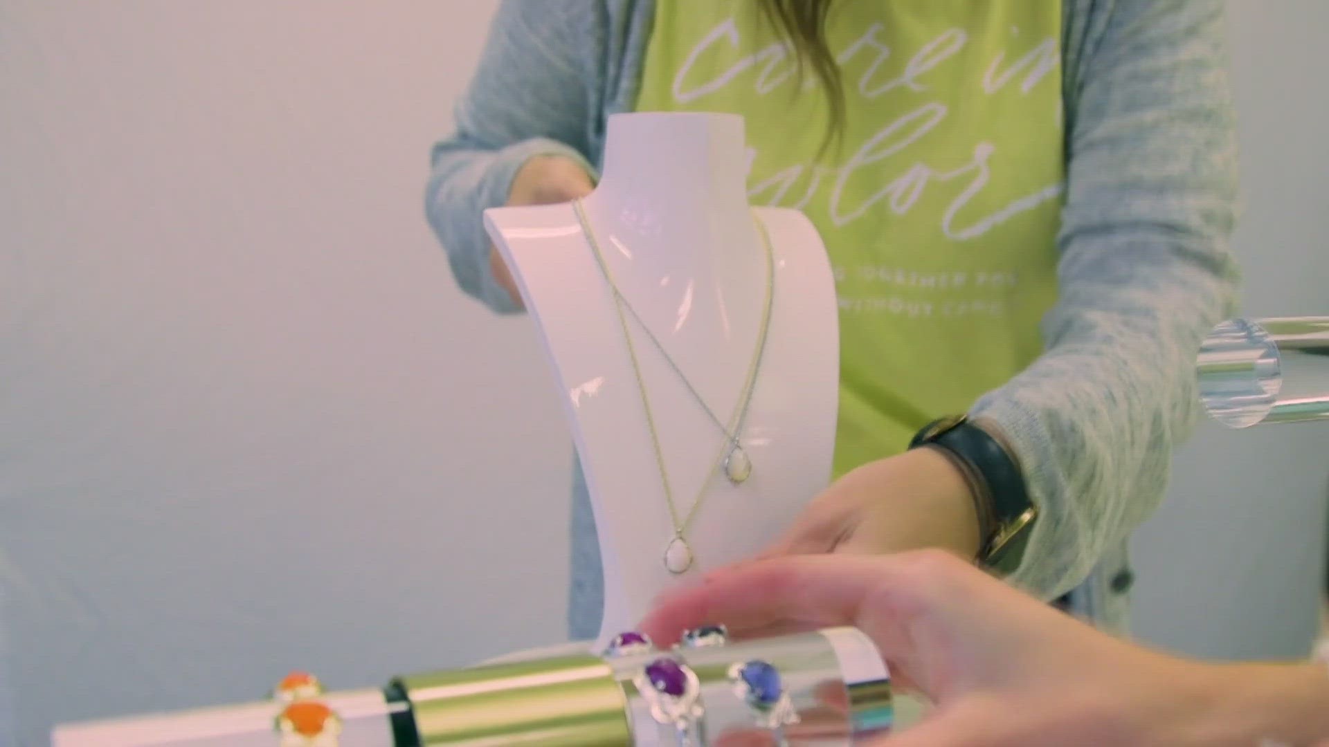 The Kendra Scott at Target collection will begin appearing in stores Oct. 22.
