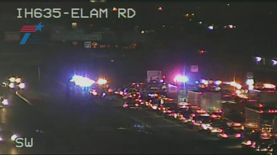 Fatal crash on I635 south at Seagoville Road near Balch Springs
