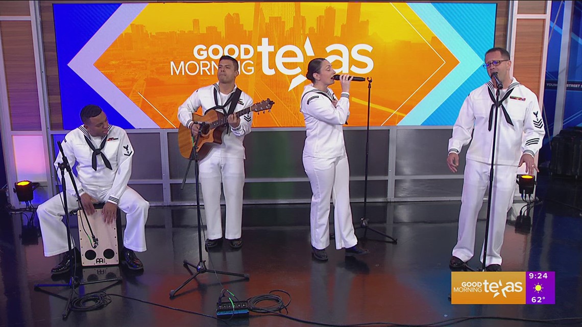 U.S. Navy Band Southeast performs during Navy Week