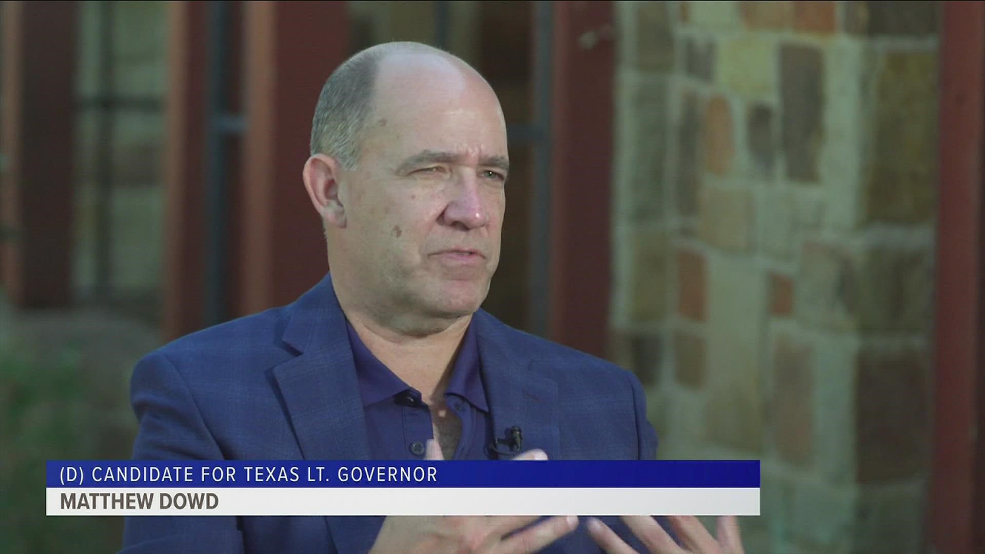 Matthew Dowd spoke to Inside Texas Politics about fixing the issues he believes Texans are facing.