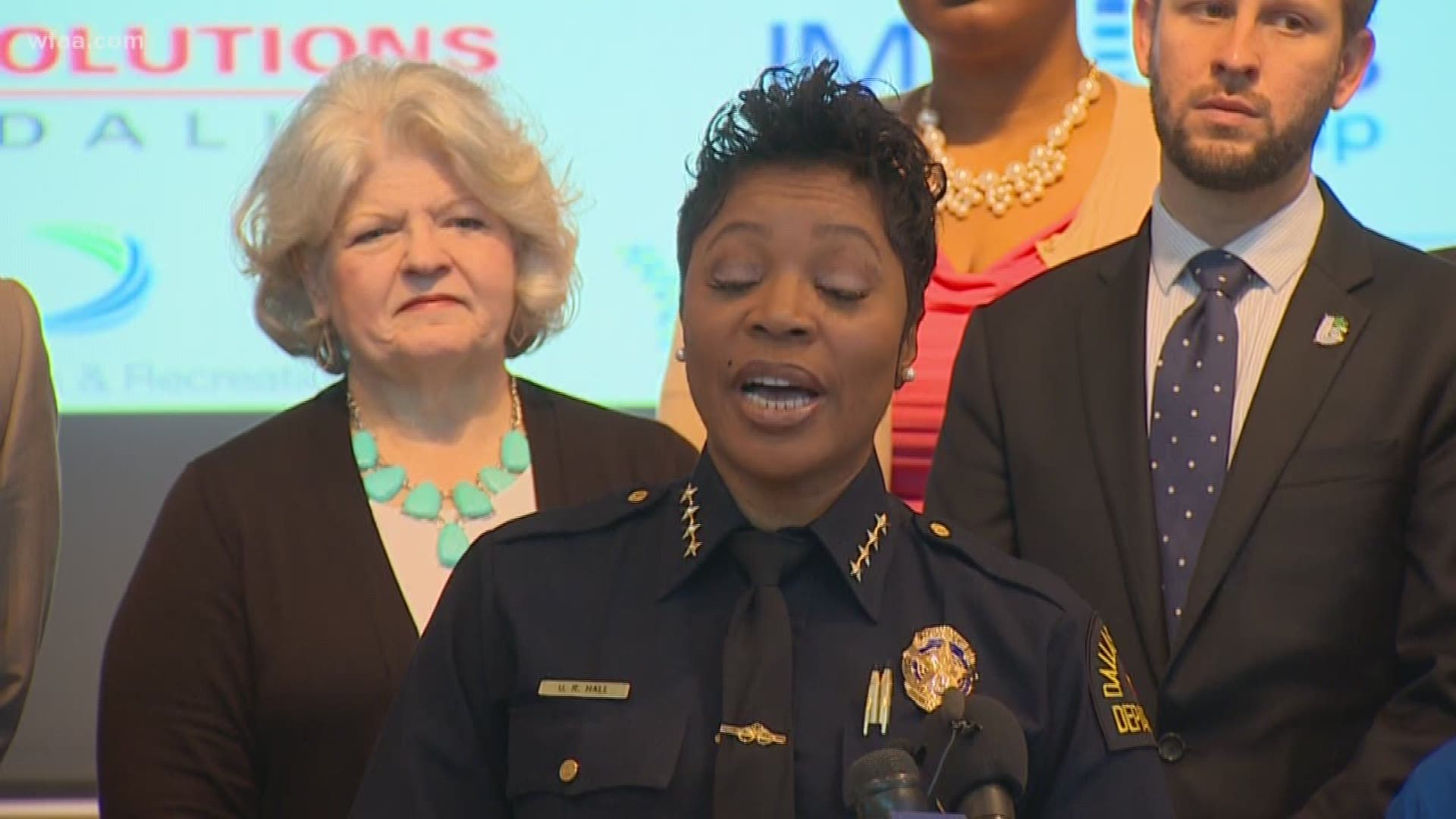 "We want to give them opportunities,” Chief Hall said.