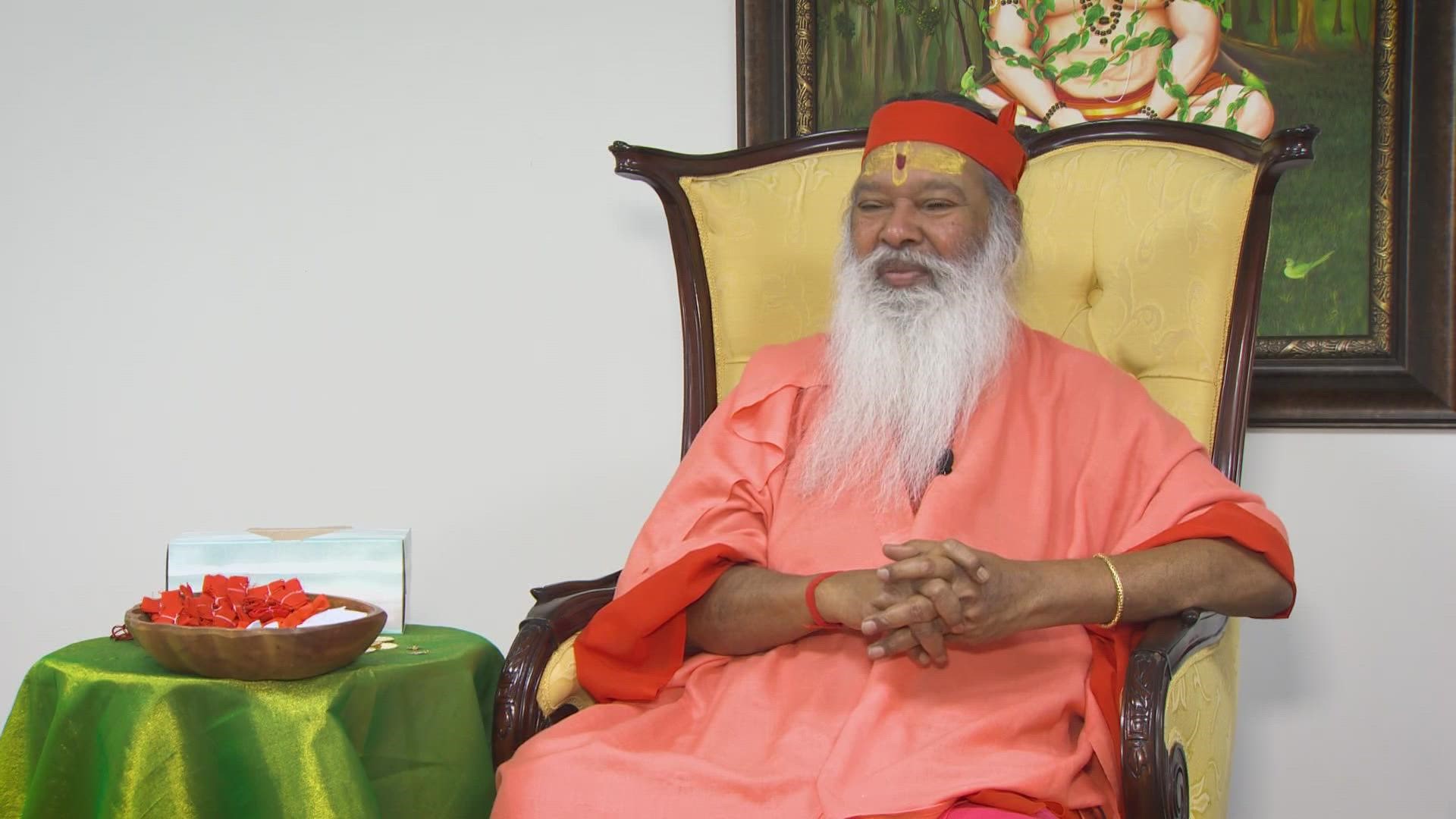 Guru Sri Ganapathy Sachchidananda known as Sri Swamiji, is known for healing people worldwide through his music.