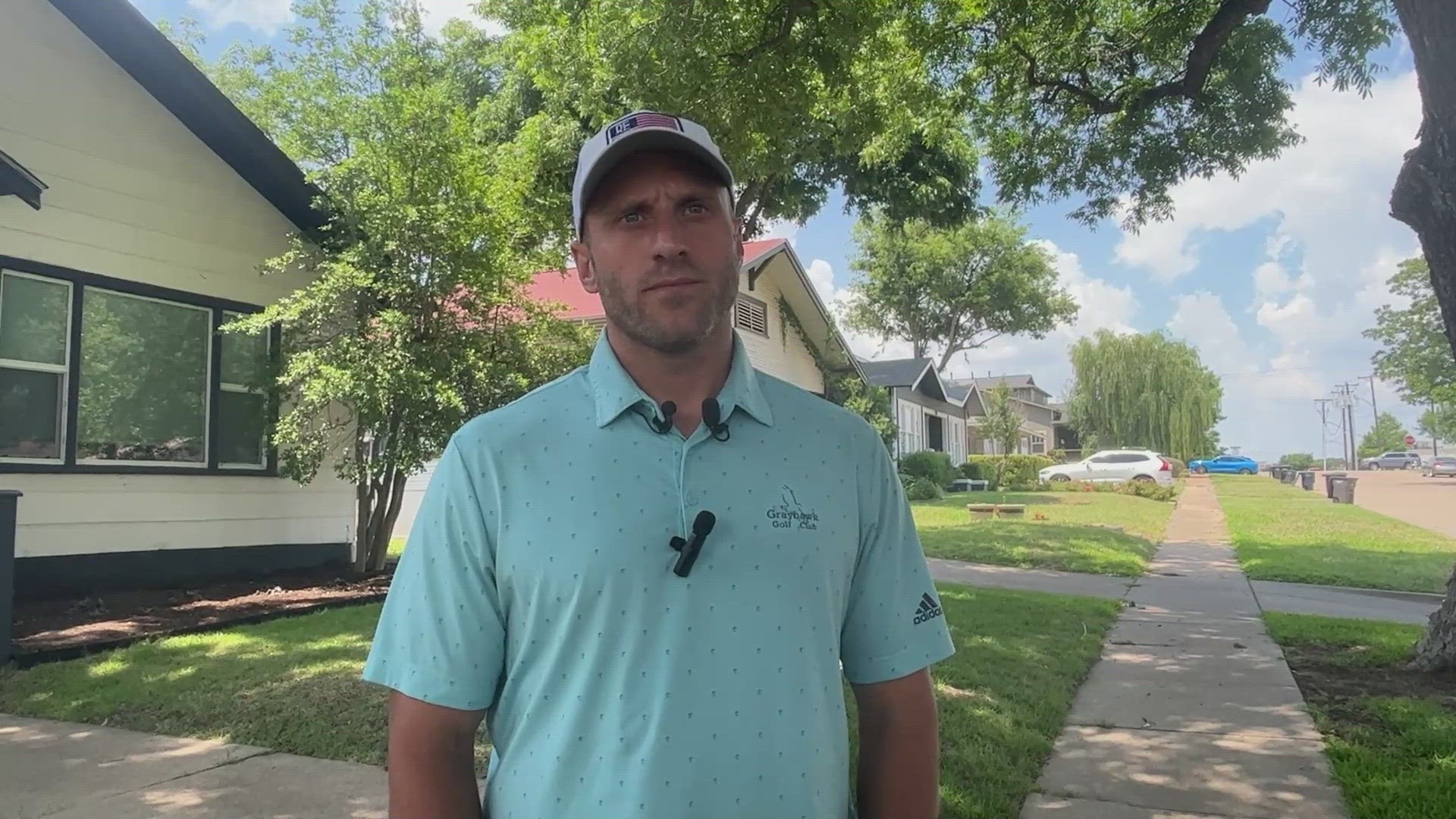 Brett Schroeder lives in a Fort Worth neighborhood where a newborn baby was recently found dead in a front yard. He said learning about this "makes me sick."